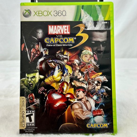 Marvel Vs. Capcom 3 Fate of Two Worlds (XBOX 360, 2011, Capcom) - Picture 1 of 6